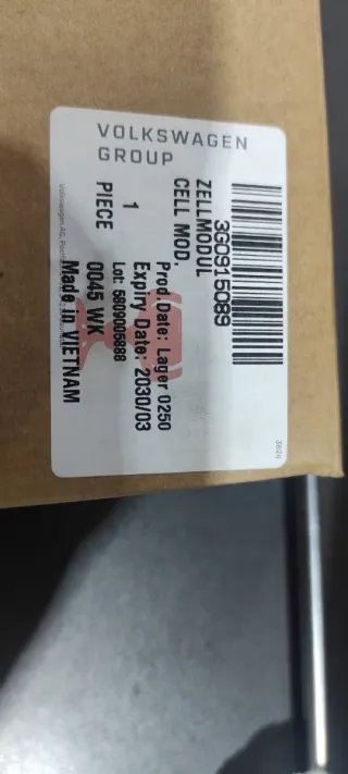 Batería VW AG 3G0 915 089 Li-ion