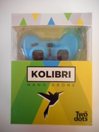 Minidrone Colibri nano blu