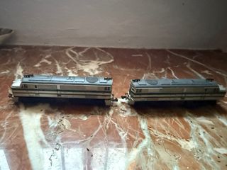 Pareja Locomotoras Renfe 1800 Escala N Ibertren