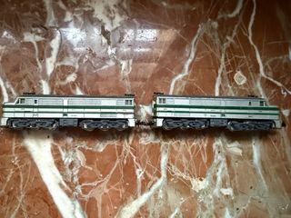 Pareja Locomotoras Renfe 1800 Escala N Ibertren