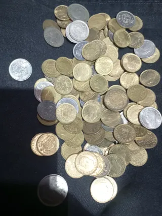 Lote de monedas antiguas