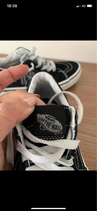 Zapatillas Vans Unisex Negras