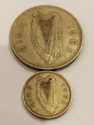 Monedas antiguas Irlanda