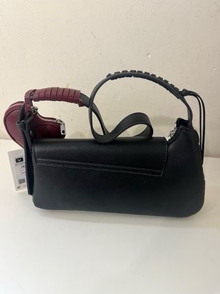 Bolso Desigual Negro y Rojo