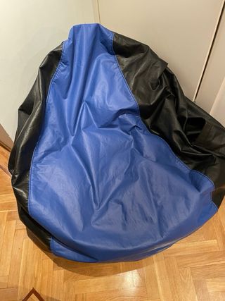 Puff Gamer Happers Negro y Azul