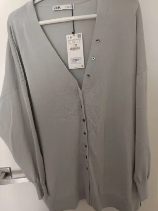 Chaqueta fina ZARA Gris Talla L