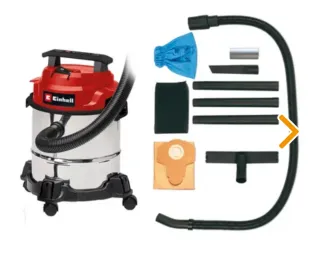 Aspirapolvere liquidi Einhell bidone