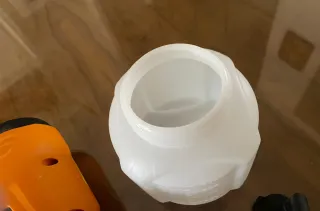 Pistola de pintura con accesorios