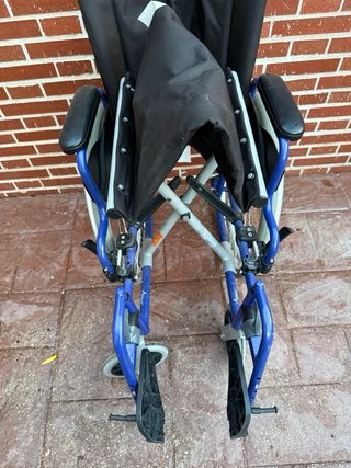 Silla de ruedas aluminio ligera