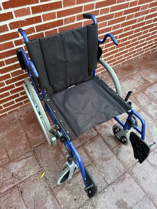 Silla de ruedas aluminio ligera