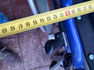 Silla de ruedas aluminio ligera