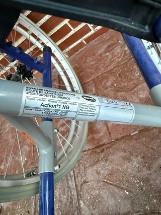 Silla de ruedas aluminio ligera