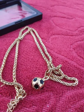 Colgantes con cadena gruesa plateados