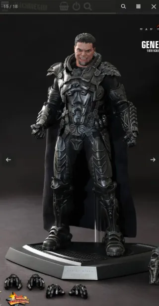General Zod Hot Toys 1/6