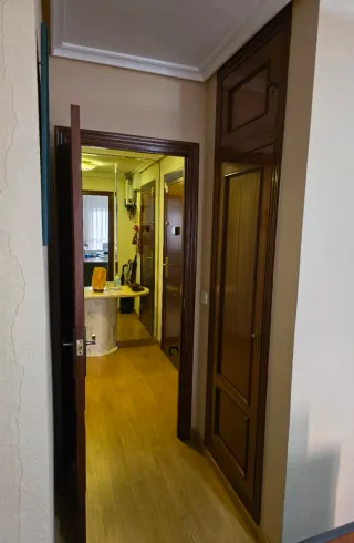 9 puertas madera sapelly y 1 de armario empotrado