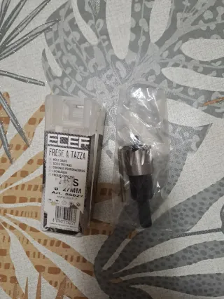 Fresa a tazza ECEF diametro 27mm