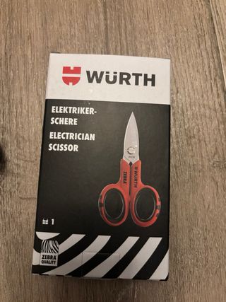 Metro 5m y Tijeras Electricista Würth
