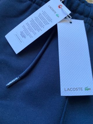 Pantaloni Lacoste Blu e Rossi Nuovi