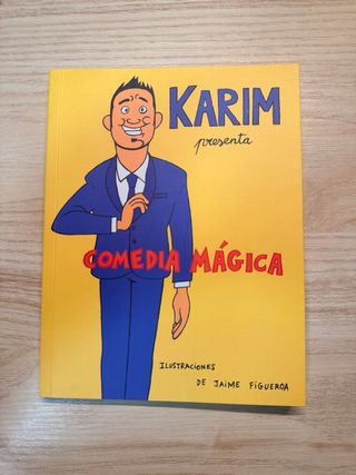 Libro Comedia Mágica de Karim