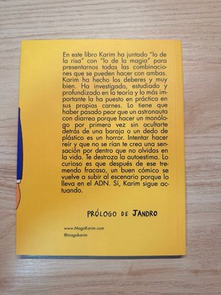 Libro Comedia Mágica de Karim