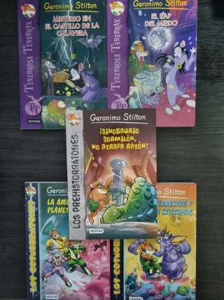 Pack de libros Geronimo stilton (de los pequeños)
