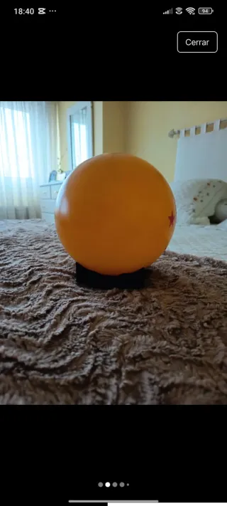 Lámpara Dragon Ball 4 Estrellas