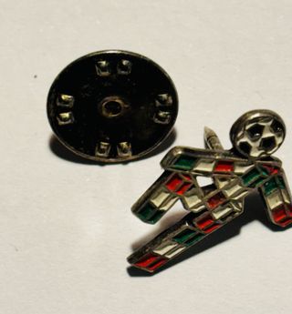 Spilla Italia '90 Calciatore Tricolore