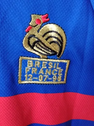 Camiseta Francia Mundial 1998 Adidas