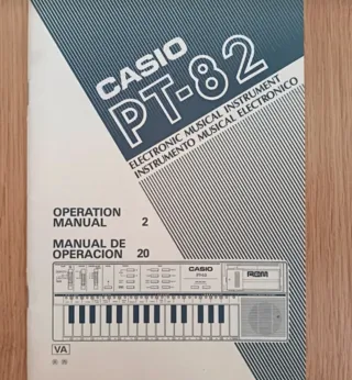 Tastiera Casio Vintage PT-82