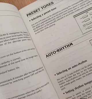 Tastiera Casio Vintage PT-82