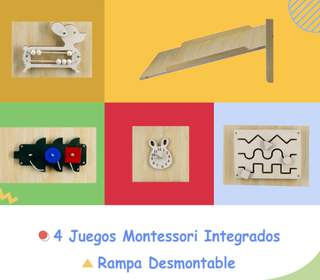Torre di apprendimento Montessori in legno