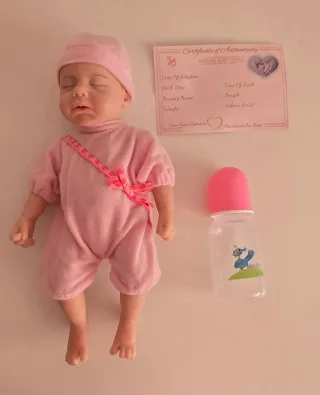BEBÉ REBORN SILICONA ENTERA