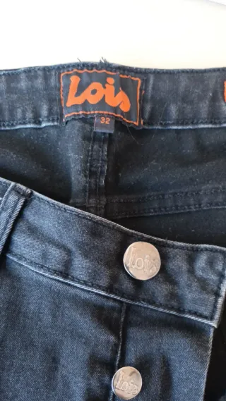 Pantalón Vaquero Lois Negro