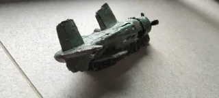 Decoración Acuario Avioneta