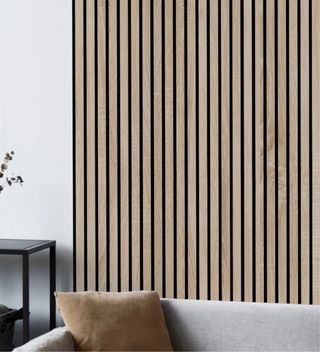 Paneles Listones DM Acústicos Pared