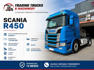 SCANIA R450 Cabeza Tractora
