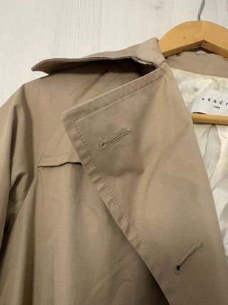 Gabardina Sandro Beige