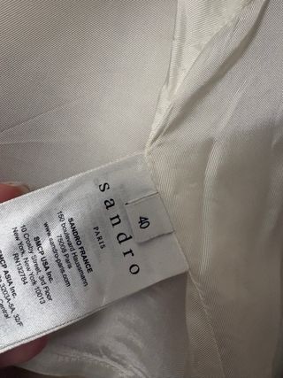 Gabardina Sandro Beige