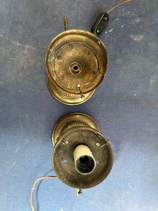 Coppia abat-jour stile '900