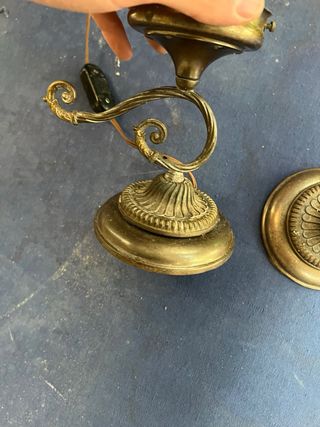 Coppia abat-jour stile '900