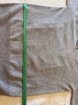 Jersey Gant Gris Media Cremallera Talla M