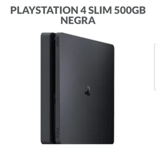 PS4 Slim 500GB Negra / 2 mandos/ Crash Badicoot 4