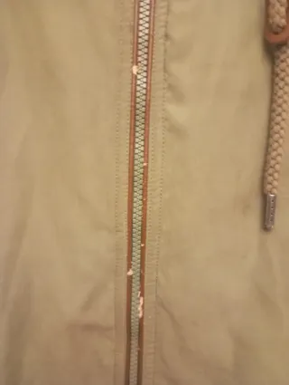 Abrigo tipo parka verde