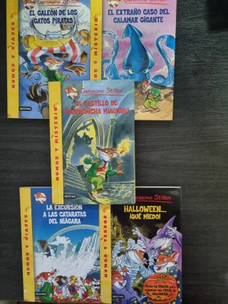 Pack de libros Geronimo Stilton (de los pequeños)