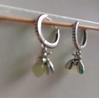 Pendientes Luciérnagas Brillo Oscuridad