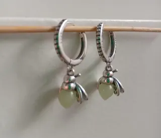 Pendientes Luciérnagas Brillo Oscuridad