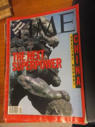 REVISTA TIME. LOTE DE 13 EJEMPLARES, 3 MESES. 1991