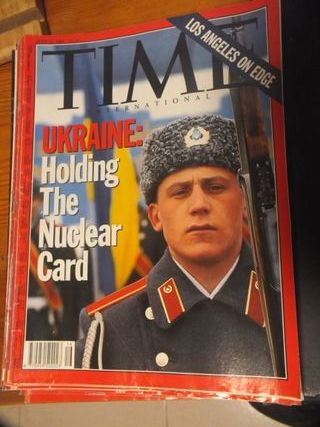 REVISTA TIME. LOTE DE 13 EJEMPLARES, 3 MESES. 1991