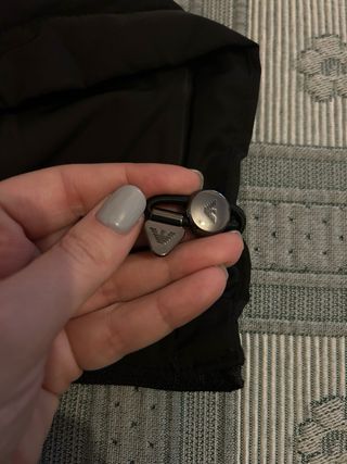 Plumífero Emporio Armani Negro Mujer