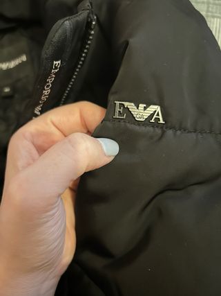 Plumífero Emporio Armani Negro Mujer